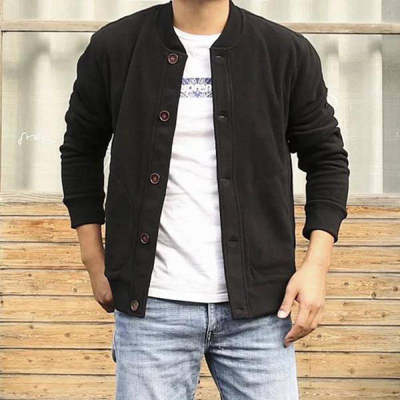 Winter/Spring Retro Double-sided Polar Fleece Jacket Men