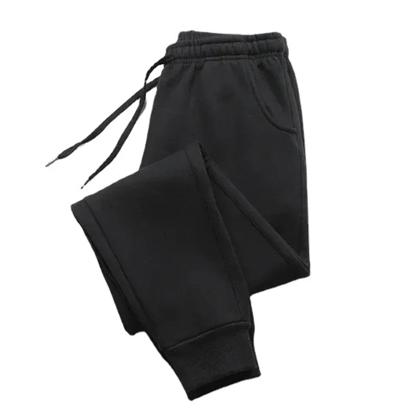 Mens Casual Autumn/Winter Fleece Sweatpants