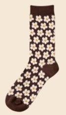 Coffee Color Socks Women's Tube Socks Winter/Spring Pure Cotton Warmth And Thickening