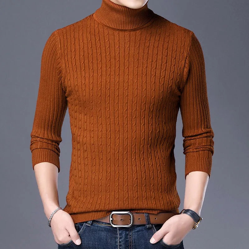 High Neck Winter Sweater